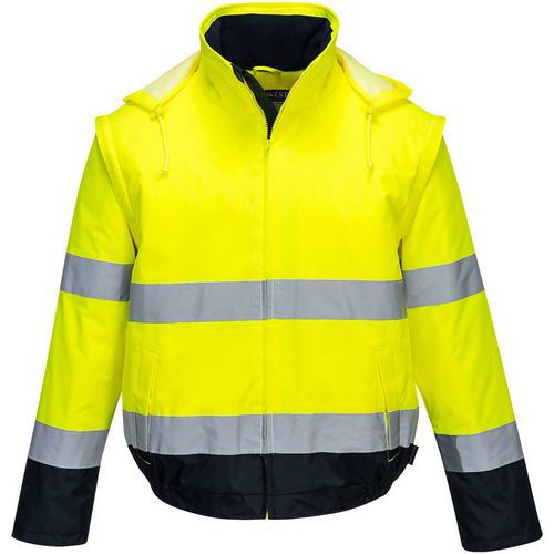 Blouson haute-visibilité 2-en-1 doublé C464 - Portwest