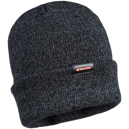 Bonnet tricot réfléchissant Bleu B026 - Portwest