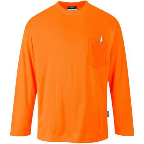 T-Shirt Day-Vis manches longues à poche S579 - Portwest