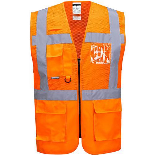 Gilet haute-visibilité Executive Madrid C496 - Portwest