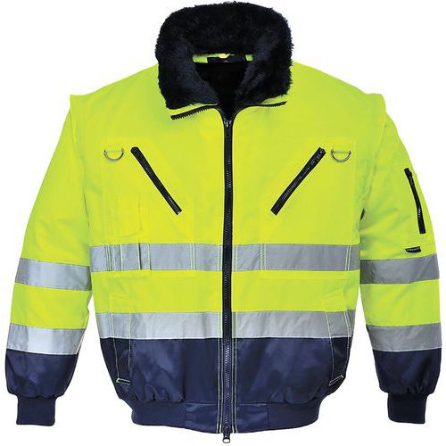 Blouson pilote haute visibilité 3-en-1 PJ50 - Portwest