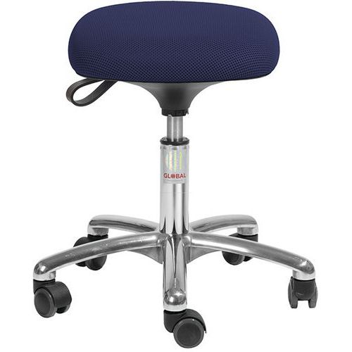 Tabouret Tetra - Tissu 3D - Bas - Global Professional Seating