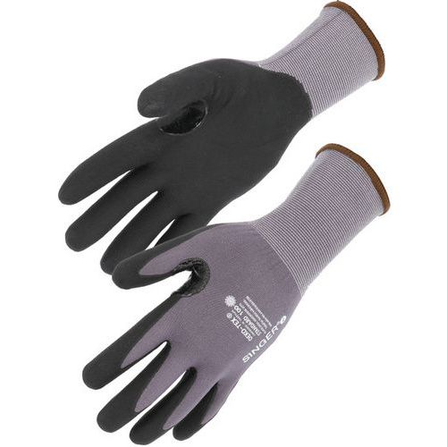 Gants nitrile mousse - Singer Safety