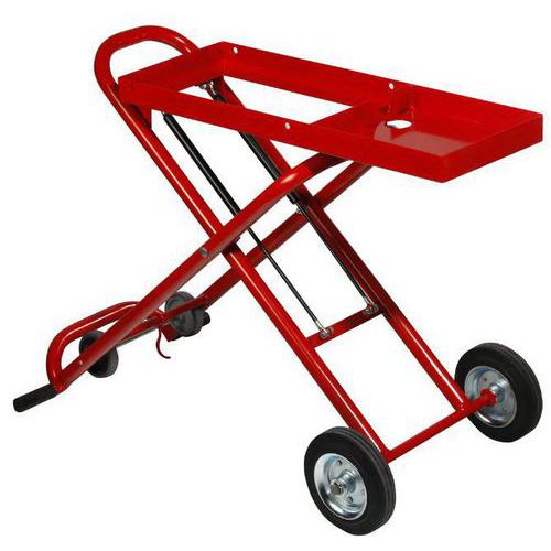 Chariot pliable pour machine à fileter 162120 - Virax