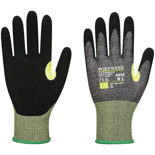 Gants anti coupure F mousse nitrile - Portwest