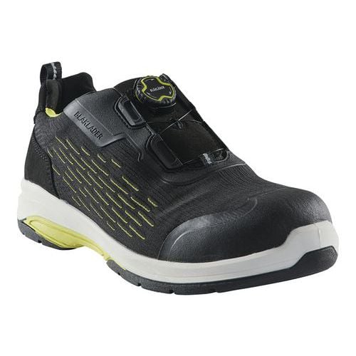 Chaussures de sécurité 2442 Noir/Jaune fluo S1 P SRC ESD - Blaklader