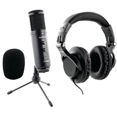 Pack Streaming : micro MUSB30MIX + casque - Plugger Studio