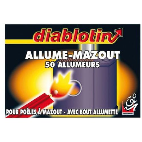 Allume mazout - Boîte de 50 - Diablotin