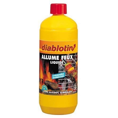 Allume-feux liquide sans odeur - 1L - Diablotin