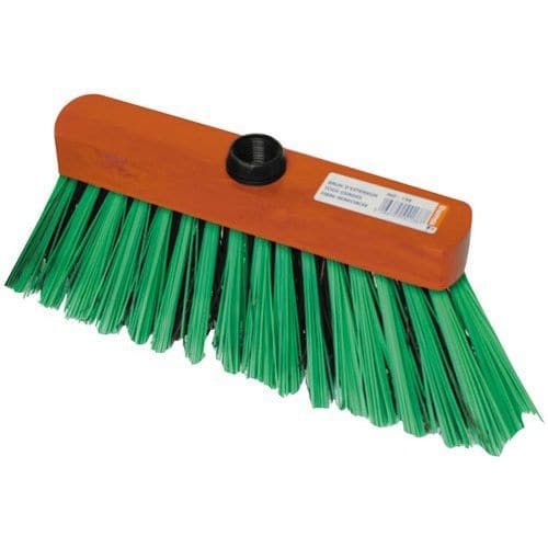 Balai miquet extérieur fibre dure pvc - Thomas