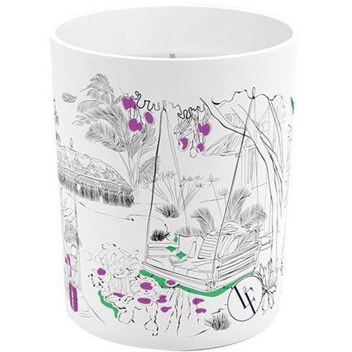 Bougie parfumée Jardin exotique - 200g - La Française