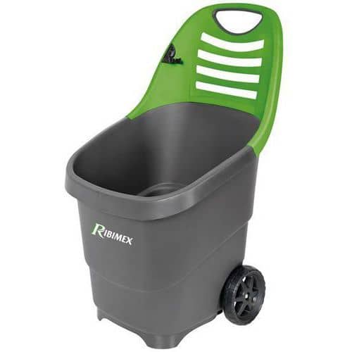 Chariot de jardin bicolore - 65L - Ribimex