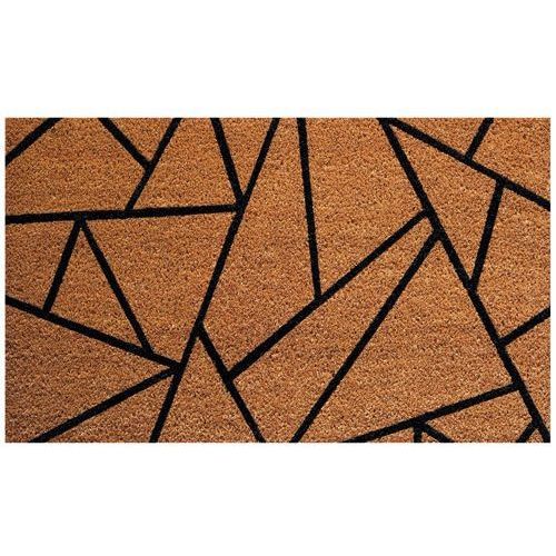 Tapis coco naturel semelle latex - Idmat