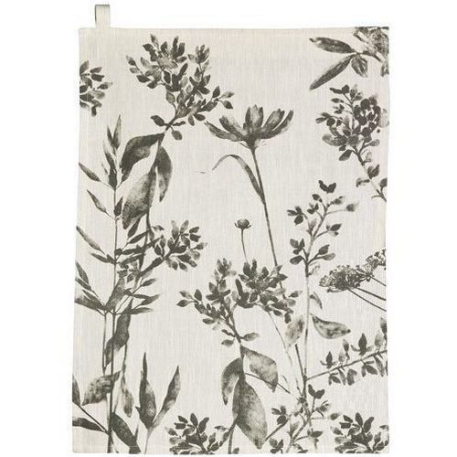 Torchon fleuri 100% coton - 50x70cm - T-B Maison