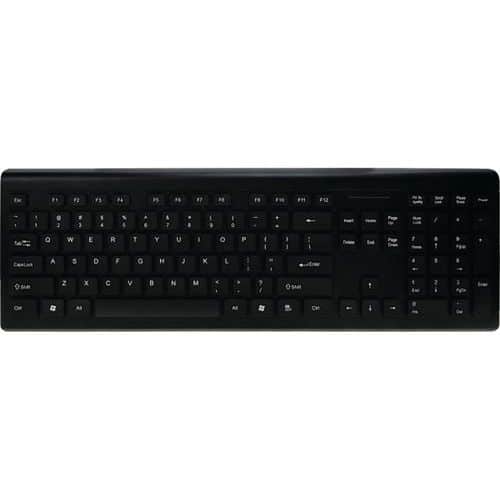 Clavier K250W sans fil noir - Dacomex