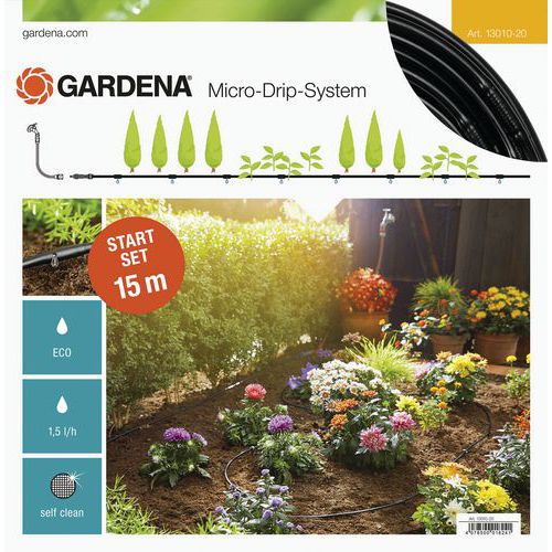 Kit d'initiation Micro-Drip system pour les haies - Gardena