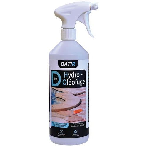 Traitement hydrofuge - Oléofuge D640 - Batir