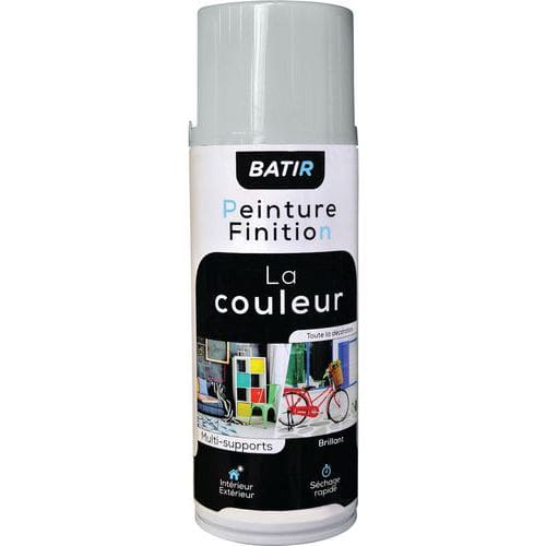 Peinture en aérosol effet brillant - 400 ml - Batir