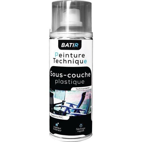 Aérosol sous-couche - Plastique - 400 mL - Batir