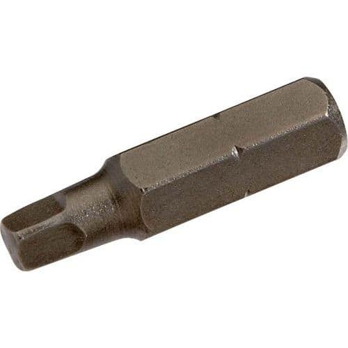 Embout 1/4'' standard carre 0 - boîte de 5 - Sam