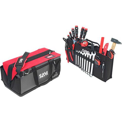 Sac textile 30 litres avec 100 outils de maintenance - Sam