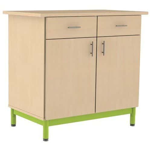 Buffet Arcus 2 portes 2 tiroirs Mobidecor