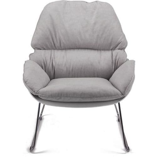 Fauteuil Lazy blanc/gris - Paperflow