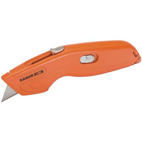 Cutter sécurité autorétractable 163mm - Bahco