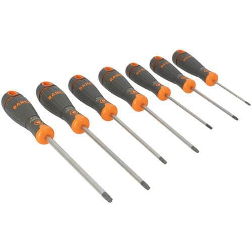 Jeu tournevis BahcoFit TORX caoutchouc 7 pièces - Bahco