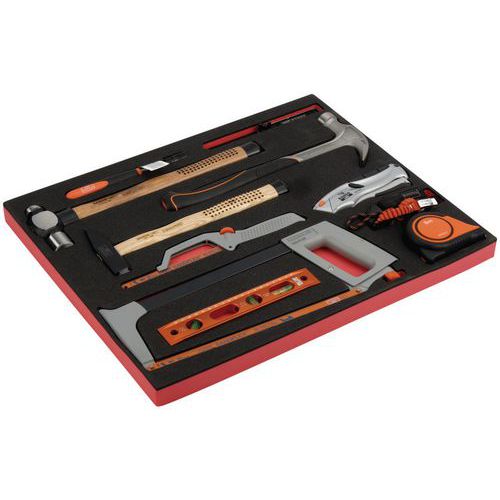 Module kit outils frappe et coupe 11 pièces - Bahco