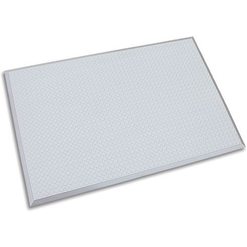 Tapis antifatigue lisse tout environnement Infinity - Argent - Ergomat