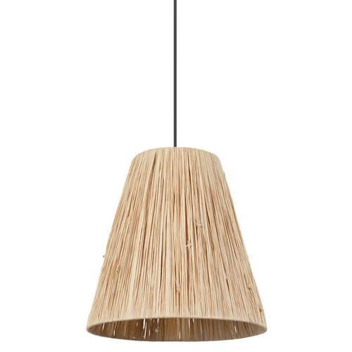 Suspension raphia Corep PLAYA Ø30 cm naturel