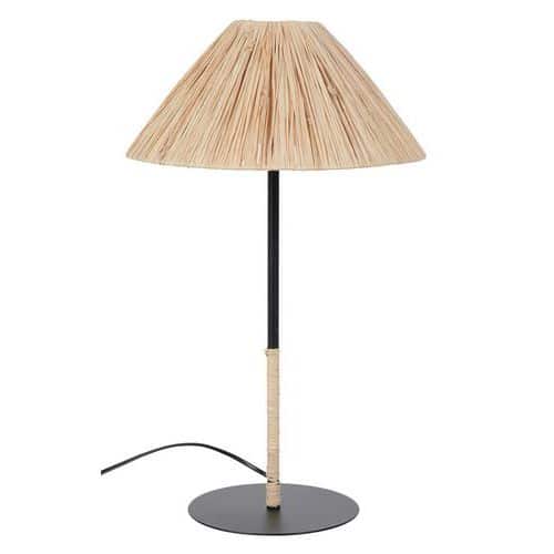 Lampe métal Corep PLAYA H50 cm naturel