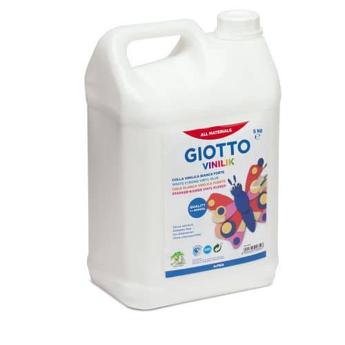 Flacon de 5 litres colle liquide vinylique - Giotto bib