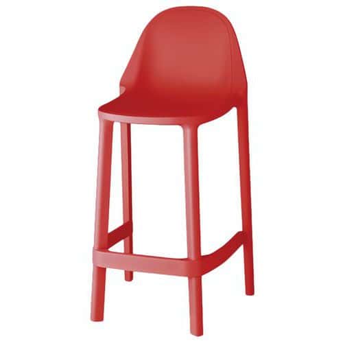 Tabouret Piu hauteur 65 cm lot de 4 S-CAB