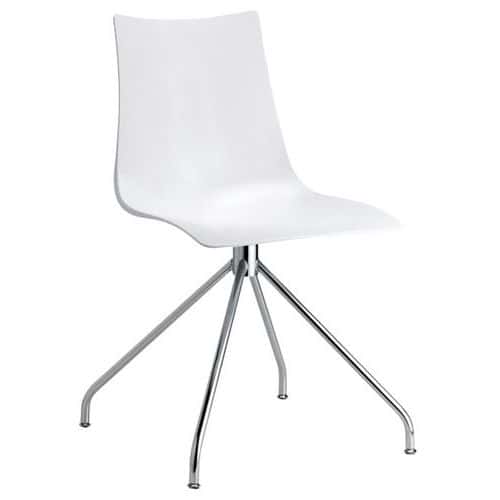 Chaises Zebra antichoc pied pivotant S-CAB