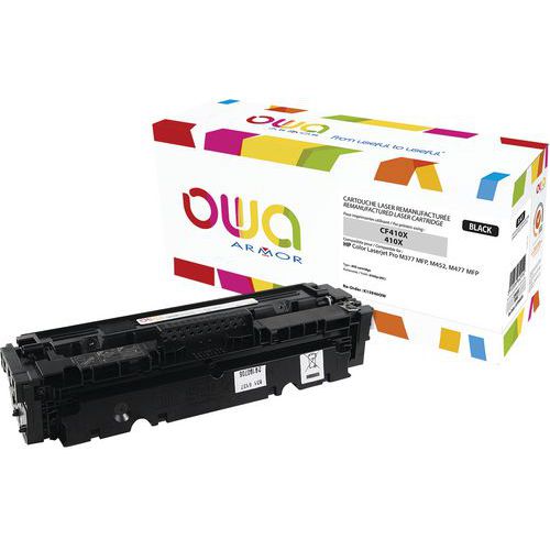 Toner reconditionné HP CF410X Black - OWA