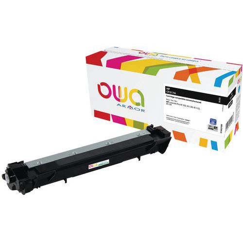 Toner reconditionné HP CF217A Black - OWA