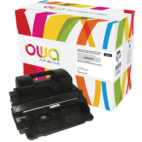 Toner reconditionné HP 90X Black - OWA