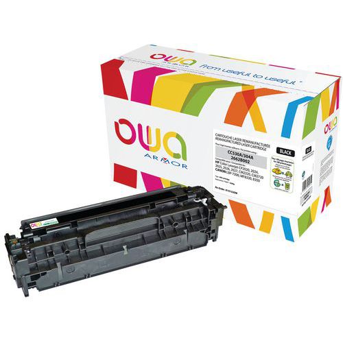 Toner reconditionné HP 304A Black - OWA