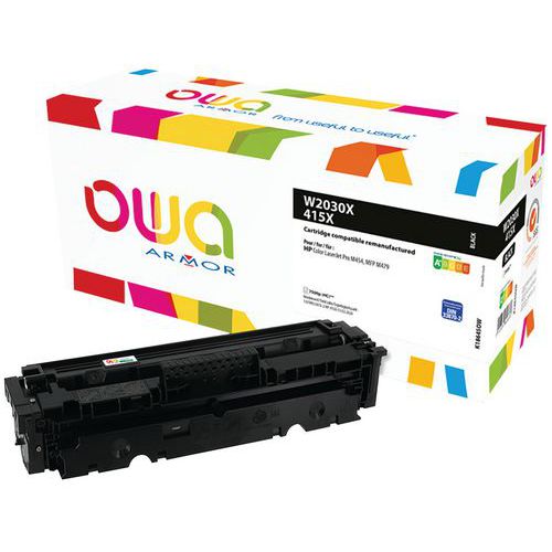 Toner reconditionné HP 415X Black - OWA