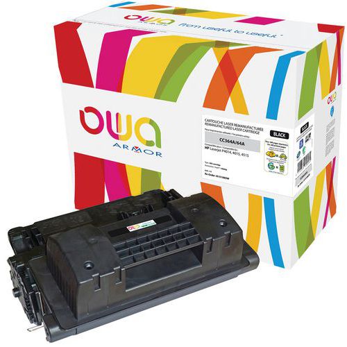 Toner reconditionné HP 64A Black - OWA