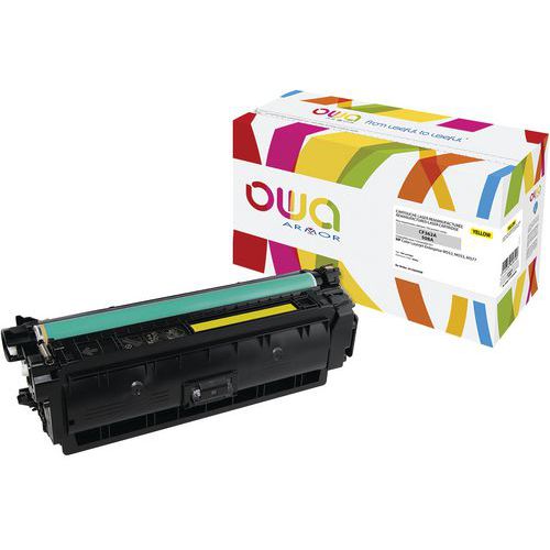 Toner reconditionné HP 508A Yellow - OWA