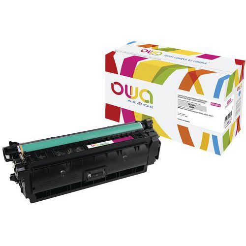 Toner reconditionné HP 508A Magenta - OWA