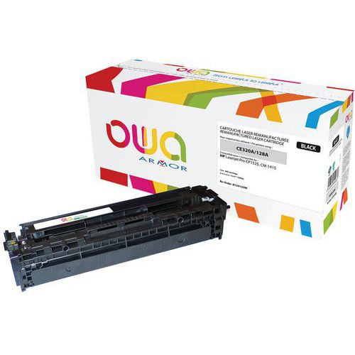 Toner reconditionné HP 128A Black - OWA