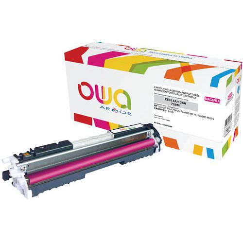 Toner reconditionné HP 126A Magenta - OWA