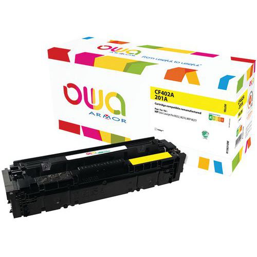 Toner reconditionné HP 201A Yellow - OWA