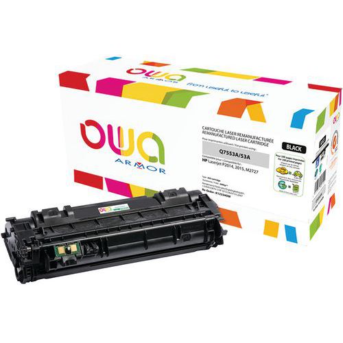 Toner reconditionné HP 53A Black - OWA