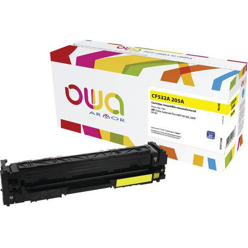 Toner reconditionné HP 205A Yellow - OWA