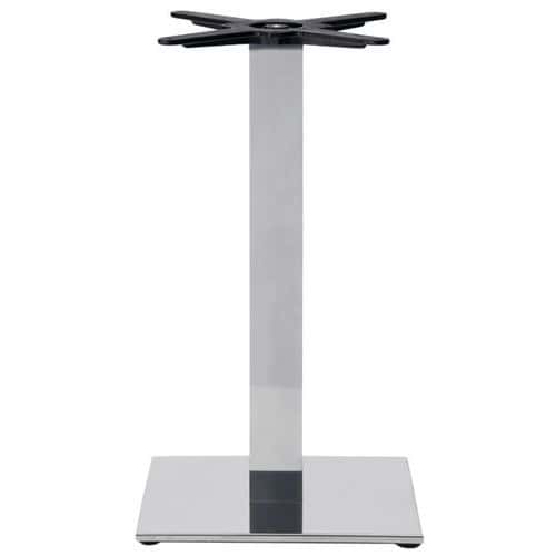 Pied de table Tiffany base carrée colonne 80 x 80 mm S-CAB